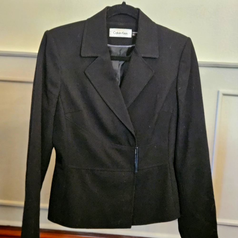 Calvin Klein jacket size 6 grey